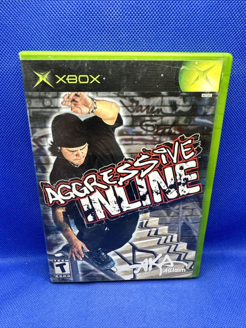 Aggressive Inline (Microsoft Original OG Xbox, 2002) No Manual - Tested!