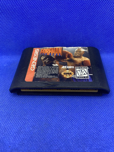 Foreman for Real (Sega Genesis, 1995) Authentic Cartridge Only - Tested!
