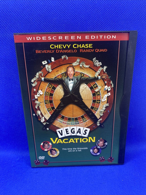 Lot Of 2 National Lampoons Vacation + Vegas DVDs - Chevy Chase - Tested!