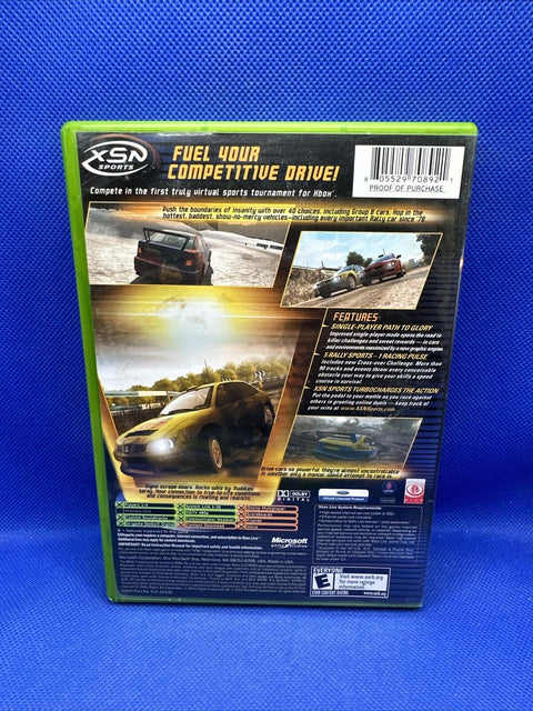 RalliSport Challenge 1 + 2 Lot (Microsoft Original Xbox) Both Complete + Tested!