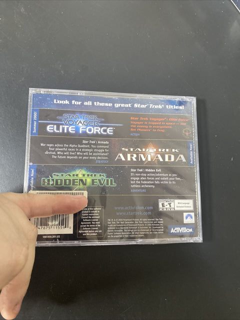 Star Trek Conquest Online (PC, 2000) Open Big Box, Game NEW + SEALED!