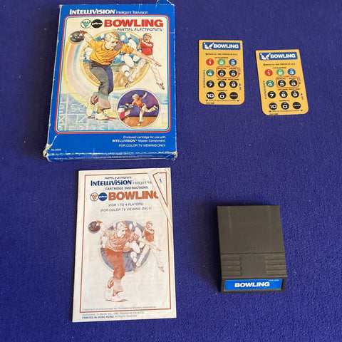 Lot Of 9 Intellivision Game Lot - All Complete CIB w/ Overlays