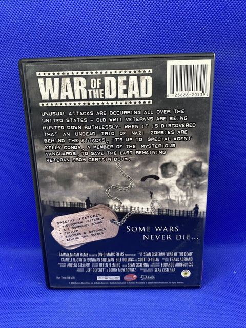 War Of The Dead (2006) DVD