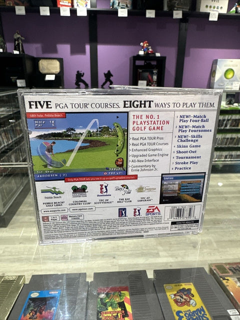 PGA Tour 98 (Sony PlayStation 1, 1997) PS1 CIB Complete Tested!