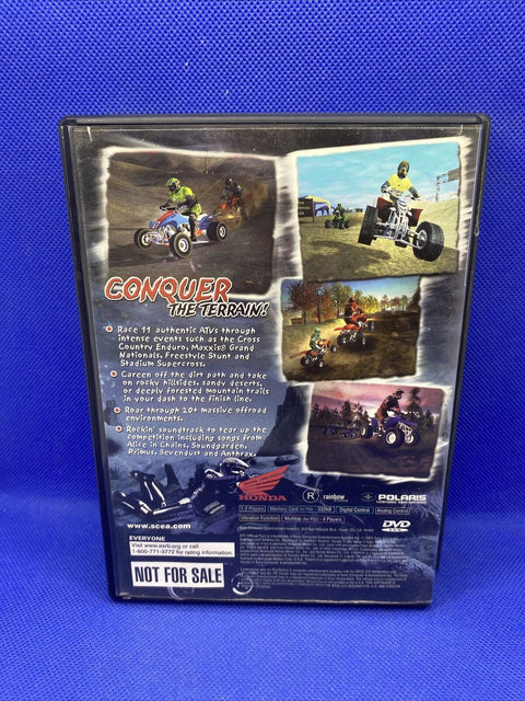 ATV Offroad Fury 1 + 2 Lot Black Label (PlayStation 2) PS2 CIB Complete Tested