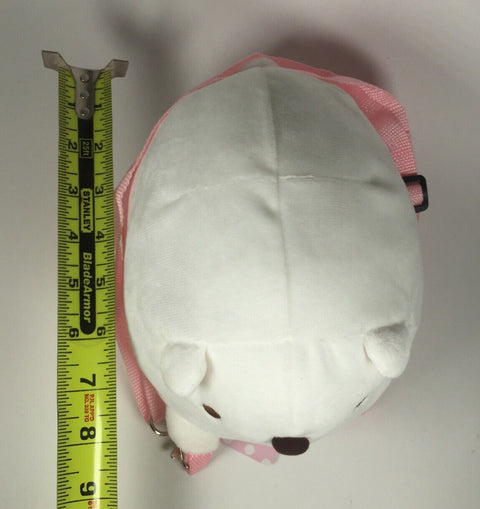 Sumikko Gurashi Shirokuma Plush White Polar Bear Purse Bag w/ Strap - San-X