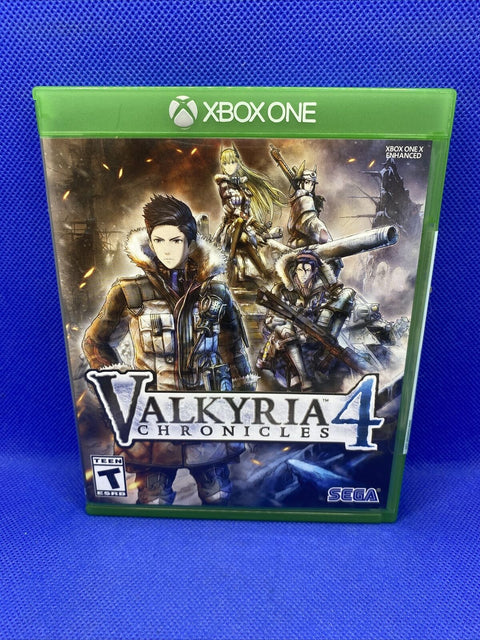 Valkyria Chronicles 4 (Microsoft Xbox One) XB1 w/ Controller Skin - Tested!