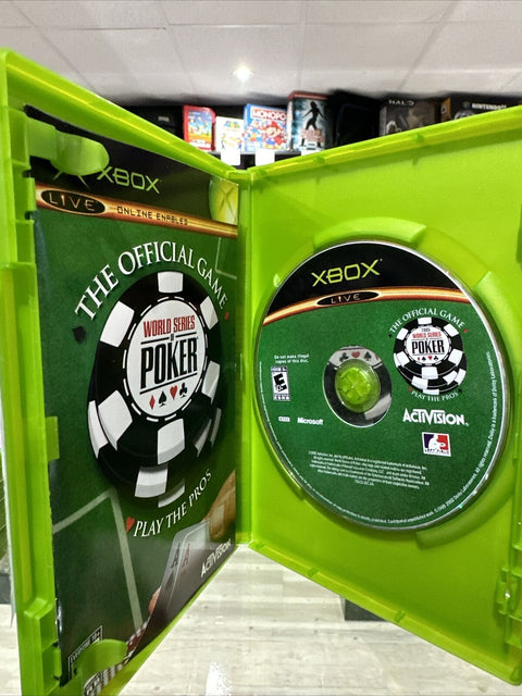 World Series of Poker (Microsoft Original Xbox, 2005) OG Xbox Complete Tested!