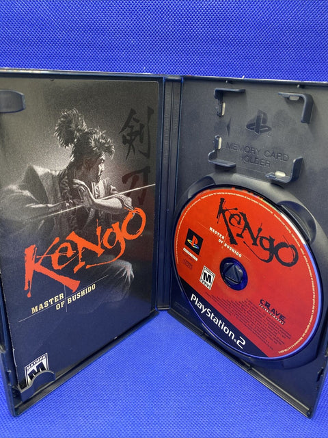 Kengo: Master of Bushido (Sony PlayStation 2, 2001) PS2 CIB Complete - Tested!
