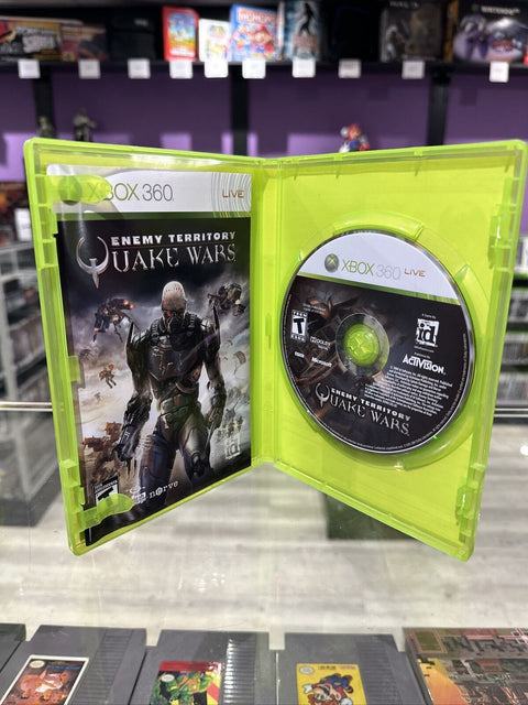 Enemy Territory: Quake Wars (Microsoft Xbox 360, 2008) Complete Tested