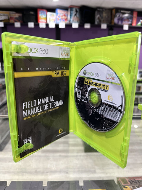 Operation Flashpoint: Dragon Rising (Microsoft Xbox 360) Complete Tested