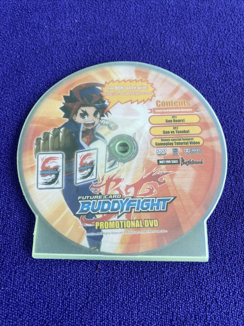 Future Card Buddyfight Starter Book, Promo DVD + 4 Cards
