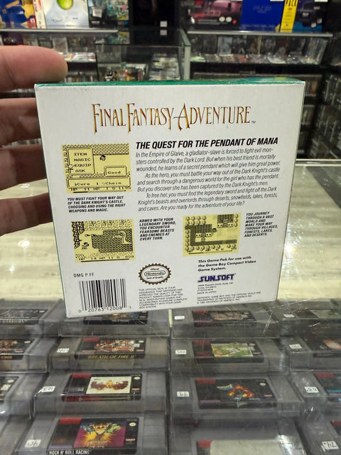 Final Fantasy Adventure - In Box Tested