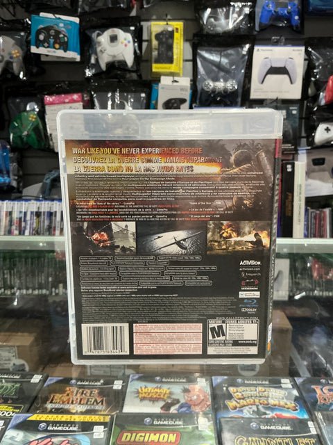 Call Of Duty : World At War - Sony PlayStation 3 PS3 - CIB Complete Tested