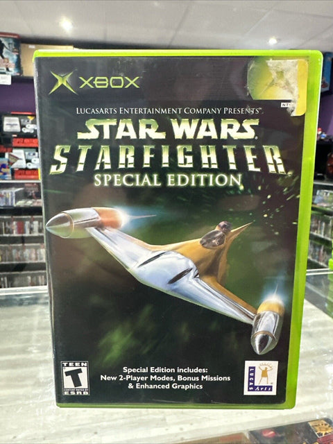 Star Wars: Starfighter Special Edition (Microsoft Xbox, 2001) Complete Tested