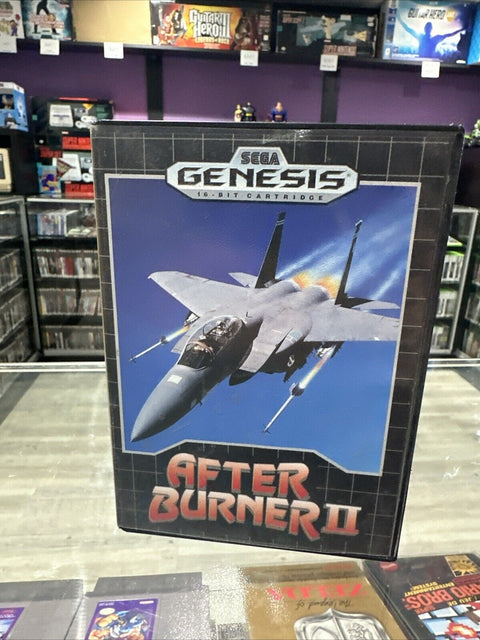 After Burner II (Sega Genesis, 1990) No Manual - Tested!