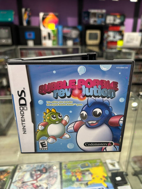 Bubble Bobble Revolution (Nintendo DS, 2006) CIB Complete Tested!