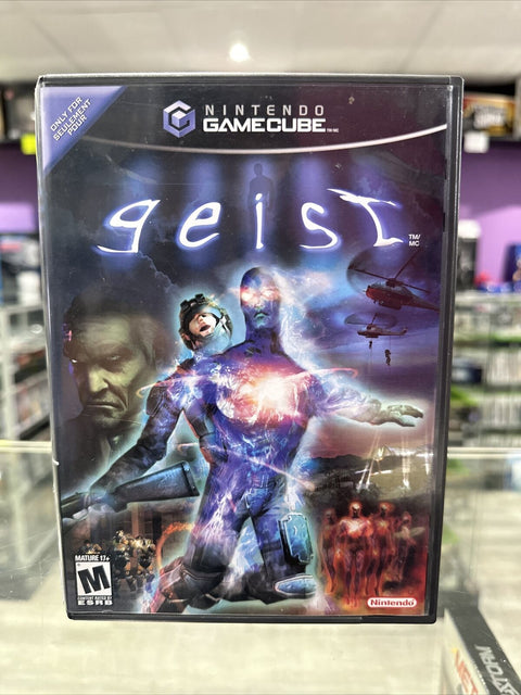 Geist MINT Disc (Nintendo GameCube, 2005) 100% Complete CIB - Tested