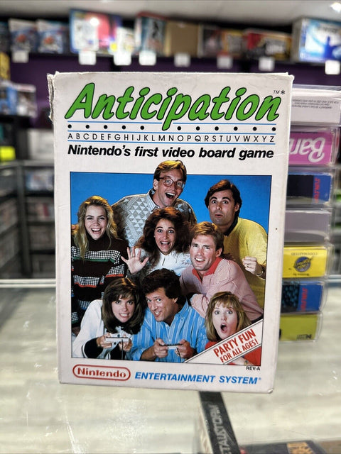 Anticipation (Nintendo Entertainment System, 1988) NES In Box Tested!