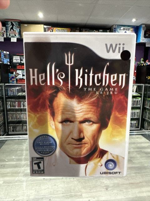 Hell's Kitchen: The Game (Nintendo Wii, 2008) CIB Complete Tested!