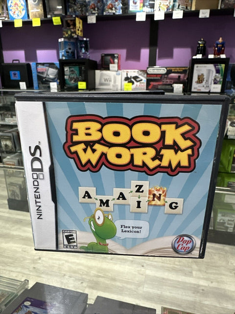 Bookworm (Nintendo DS, 2009) CIB Complete Tested!