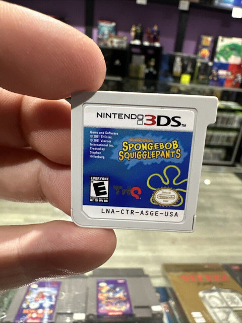 SpongeBob SquigglePants 3D (Nintendo 3DS, 2011) Tested!