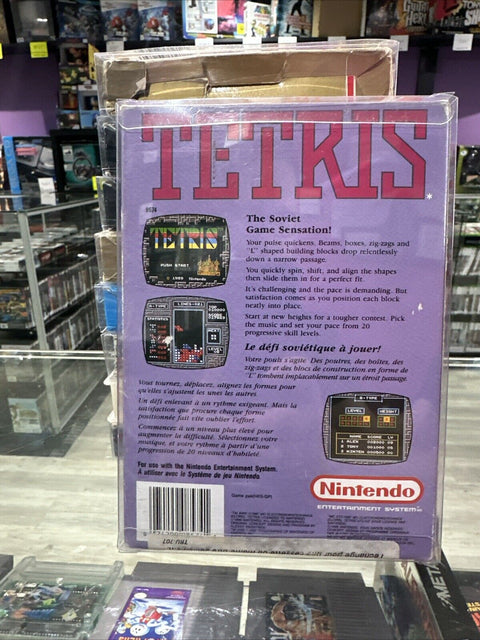 Tetris (Nes Nintendo, 1989) Complete CIB Tested!