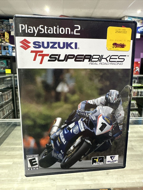 Suzuki TT Superbikes: Real Road Racing (Sony PlayStation 2, 2005) PS2 Complete