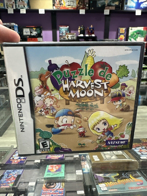 NEW! Puzzle de Harvest Moon (Nintendo DS, 2007) Factory Sealed!