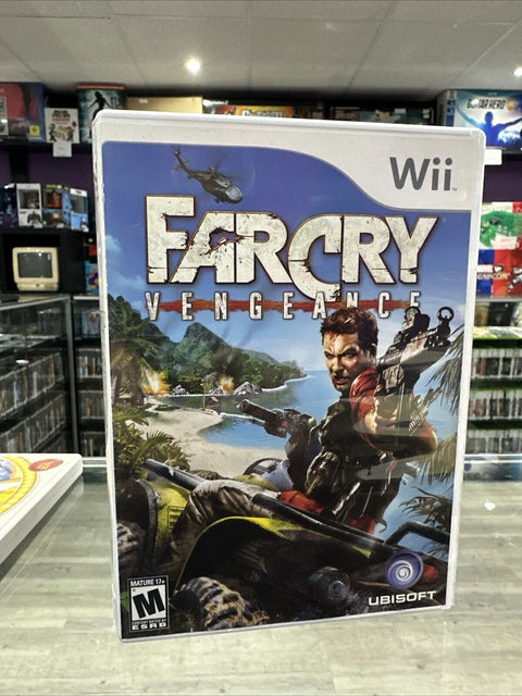 Far Cry Vengeance (Nintendo Wii, 2006) CIB Complete Tested