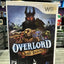 Overlord Dark Legend (Nintendo Wii, 2009) CIB Complete Tested!