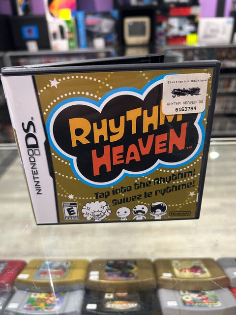 Rhythm Heaven (Nintendo DS, 2009) CIB Complete Tested!