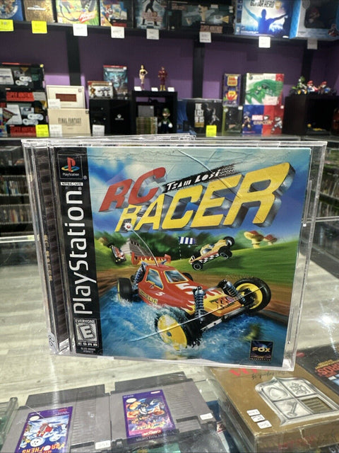 Team Losi RC Racer (Sony PlayStation 1, 1998) PS1 CIB Complete Tested