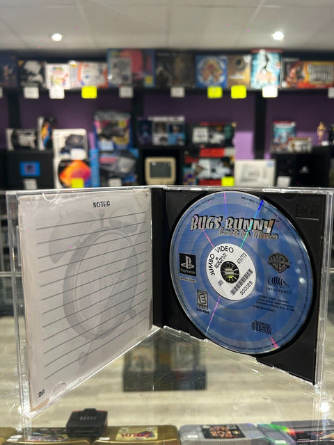 Bugs Bunny: Lost in Time (Sony PlayStation 1, 1999) PS1 Disc + Manual Tested!