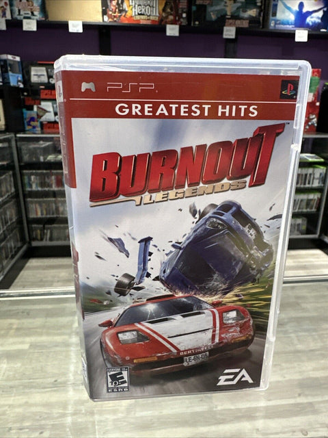 Burnout Legends: Greatest Hits (Sony PSP Playstation Portable) CIB Complete