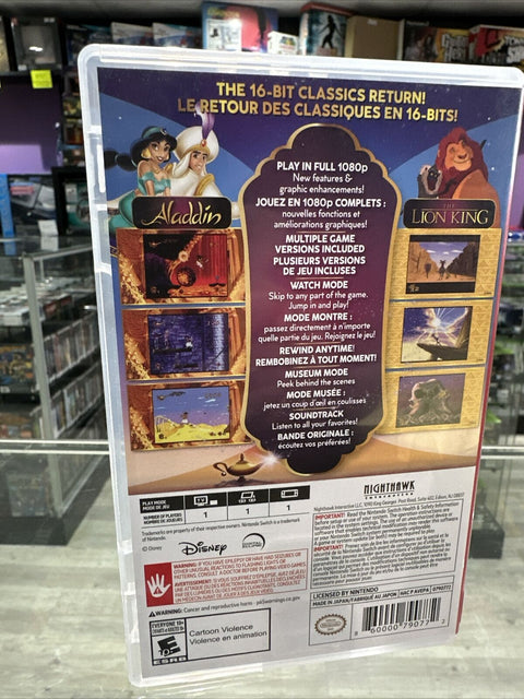 Disney Classic Games: Aladdin and The Lion King (Nintendo Switch) Tested!