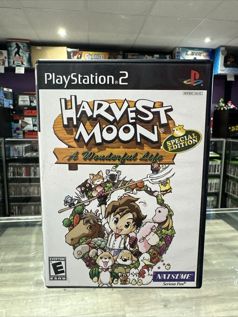 Harvest Moon: A Wonderful Life -- Special Edition (PlayStation 2) PS2 Complete