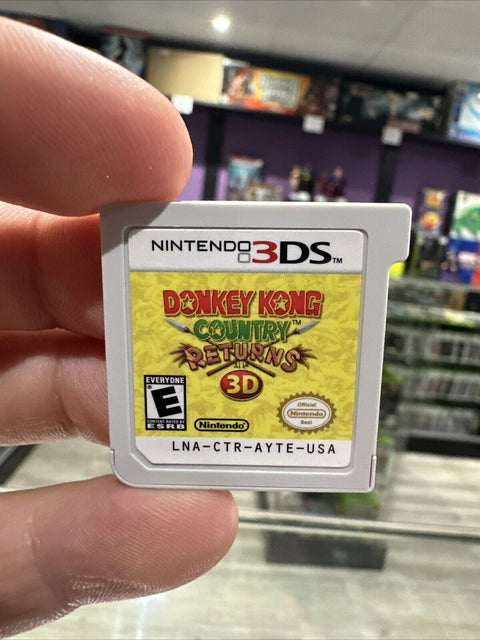 Donkey Kong Country Returns 3D (Nintendo 3DS, 2013) Tested!