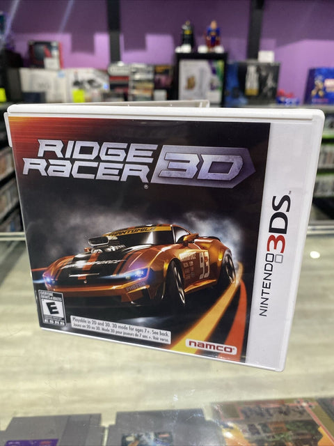 Ridge Racer 3D (Nintendo 3DS, 2011) CIB Complete Tested!