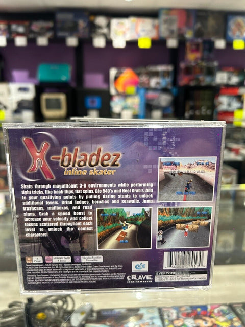 X-Bladez: Inline Skater (Sony PlayStation 1, 2002) PS1 CIB Complete Tested!