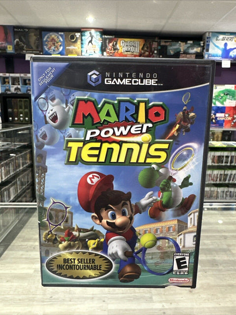 Mario Power Tennis Nintendo GameCube 2004 - Box / Case Only!