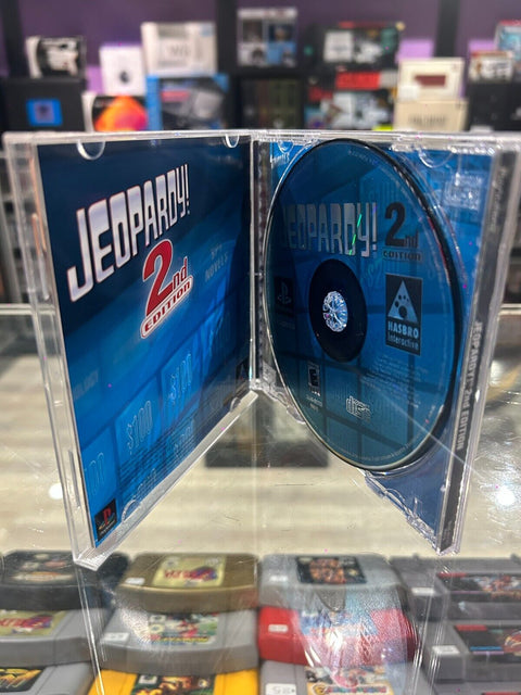 Jeopardy 2nd Edition (Sony PlayStation 1, 2000) PS1 CIB Complete Tested!