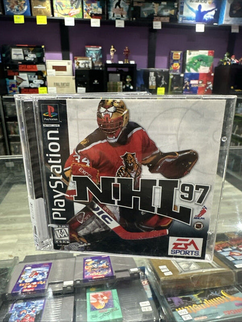 NHL 97 (Sony PlayStation 1, 1996) PS1 CIB Complete Tested!