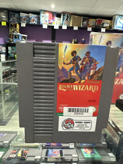 Legacy of the Wizard (Nintendo Entertainment System, 1989) NES In Box - Tested!