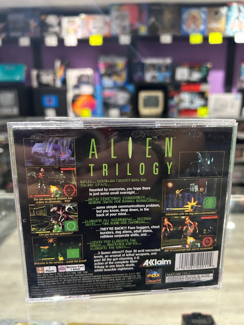 Alien Trilogy (Sony PlayStation 1, 1996) PS1 CIB Complete Tested!