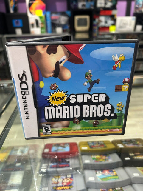 New Super Mario Bros. (Nintendo DS, 2006) CIB Complete Tested!