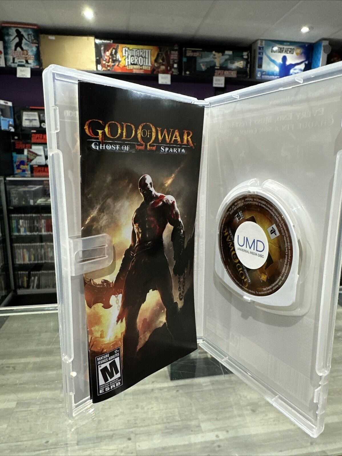 God of War: Ghost of outlet Sparta (Sony PSP, 2010) CIB Great Condition Complete