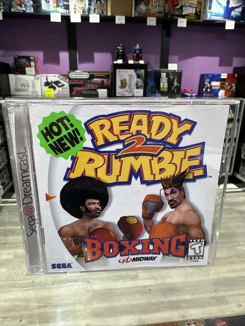 Ready 2 Rumble Boxing - Sega Dreamcast - ClB Complete Tested!