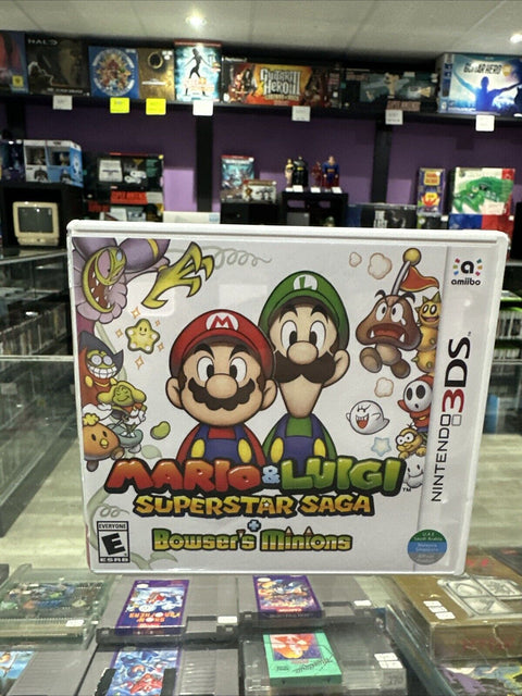 Mario & Luigi: Superstar Saga + Bowser's Minions Nintendo 3DS - UAE Version