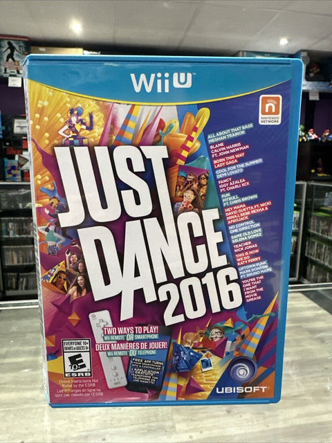 Just Dance 2016 (Nintendo Wii U, 2016) CIB Complete TESTED